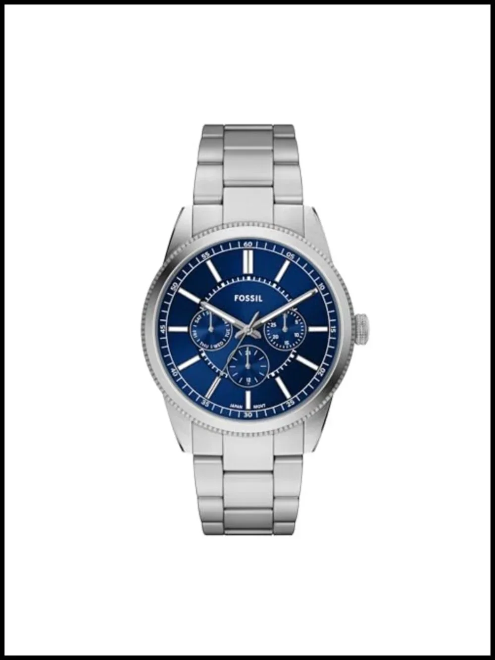 Fossil Men's Multifunction Stainless Steel Watch Quartz 42mm
